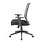 Boss Mesh Task Chair, Adjustable Arms B6566GY-BK - alternate 4